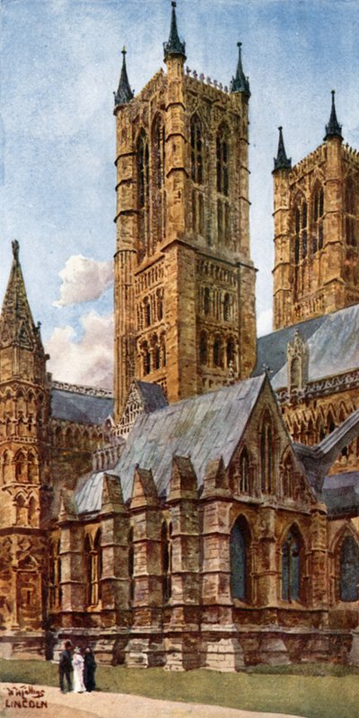 Lincoln, de Westtorens door William Wiehe Collins