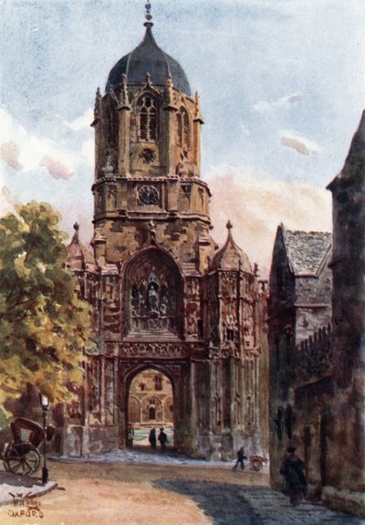 Oxford, Christchurch Poort door William Wiehe Collins