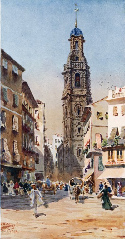 Valencia, San Pablo door William Wiehe Collins