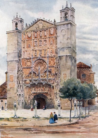 Valladolid, San Pablo door William Wiehe Collins