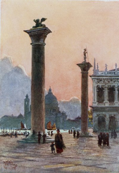 Venetië. De leeuw van St. Mark