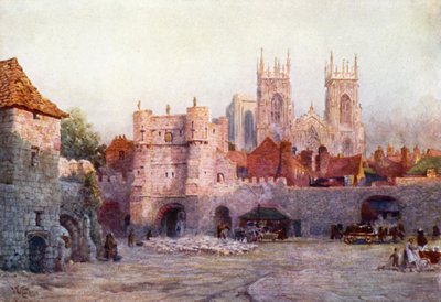 York, Bootham Bar door William Wiehe Collins