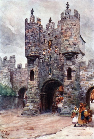 York, Micklegate Bar door William Wiehe Collins
