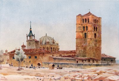 Zamora, de Kathedraal door William Wiehe Collins