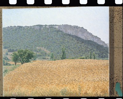 Landschap bij Belvezet door William Wilkins