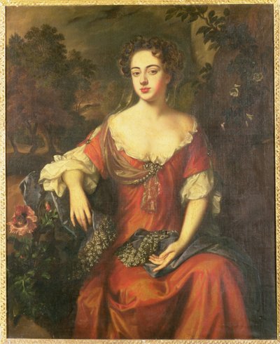 Portret van Lady Brownlow door William Wissing or Wissmig