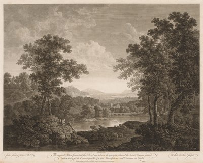 Landschap door William Woollett
