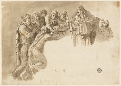 Patriarch en jongeren door William Young Ottley