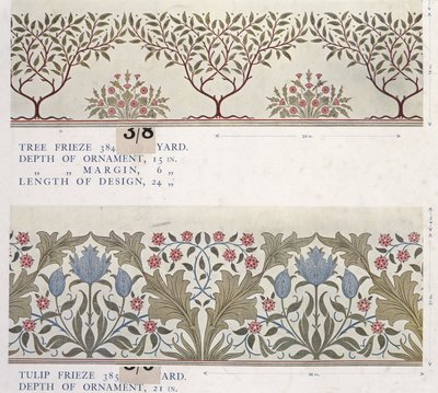 Behangmonsterboek, voor 1917 (druk) door William and Company Morris