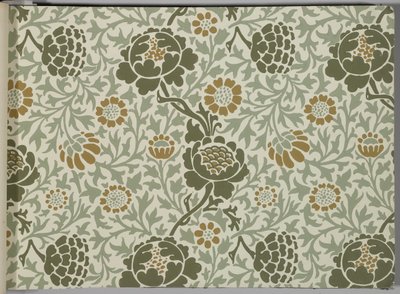 Behangmonsterboek, voor 1917 door William and Company Morris