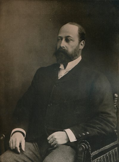 Een privéportret van koning Edward VII, ca. 1890-1911 door William and Daniel Downey