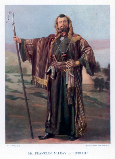 Franklin McLeay, Canadese acteur, 1901 door William and Daniel Downey