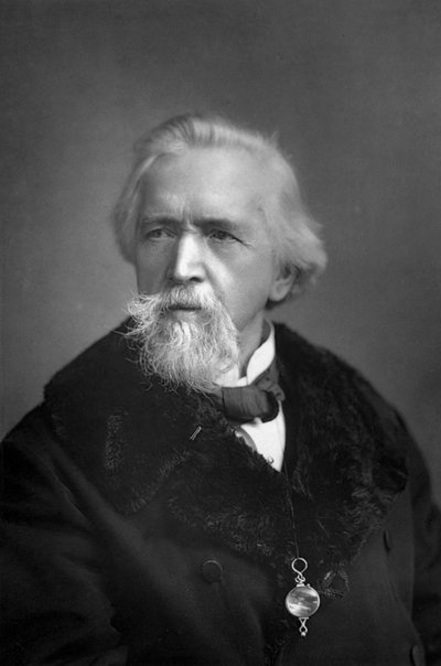 George Jacob Holyoake 1817-1906, Engelse secularist, 1893 door William and Daniel Downey