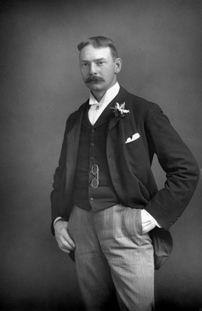 Jerome K. Jerome, Engelse auteur, 1893 door William and Daniel Downey