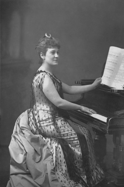 Madame Nordica, ca. 1891 door William and Daniel Downey