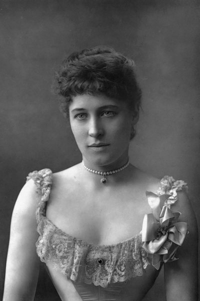 Mevrouw Lillie Langtry, Britse actrice, 1890 door William and Daniel Downey