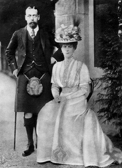 Prins en Prinses van Wales, 1909 1937 door William and Daniel Downey
