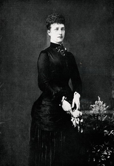Koningin Alexandra in het jaar van haar zilveren huwelijk, 1888 1911 door William and Daniel Downey