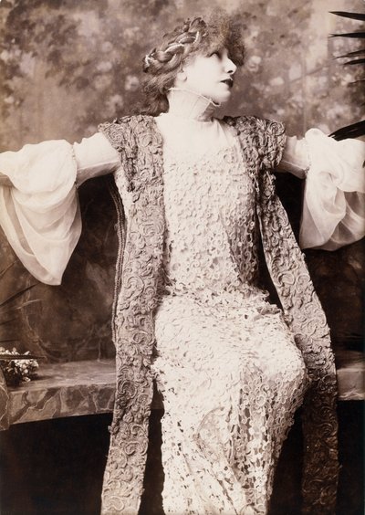 Sarah Bernhardt in Francesca de Rimini door William and Daniel Downey