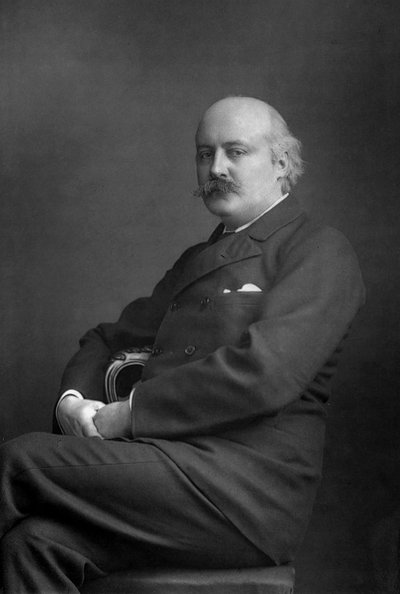 Sir Charles Hubert Hastings Parry 1848-1918, Engelse componist, 1893 door William and Daniel Downey