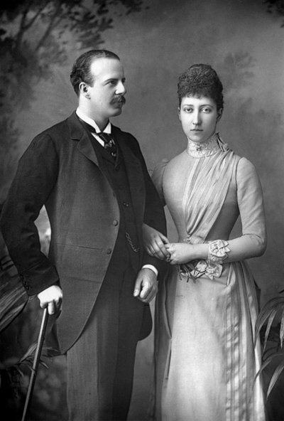 De hertog en hertogin van Fife, 1890 door William and Daniel Downey