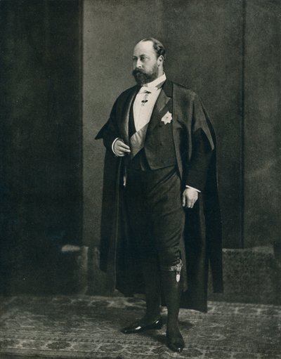De Prins van Wales als bencher van de Middle Temple, 1884-1910 door William and Daniel Downey