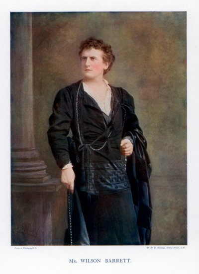 Wilson Barrett, Engelse acteur, manager en toneelschrijver, 1901 door William and Daniel Downey