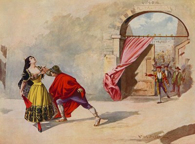 Carmen, Act IV scène ii door William de Leftwich Dodge
