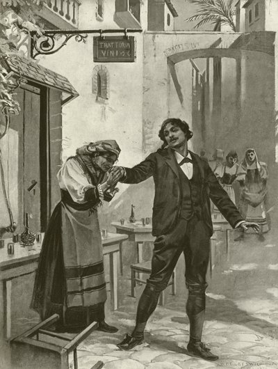 Cavalleria Rusticana, Scene xi door William de Leftwich Dodge