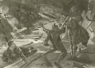 Der Freischutz, Acte II laatste scène (gravure) door William de Leftwich Dodge