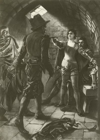 Fidelio, Act II scène iii (gravure) door William de Leftwich Dodge