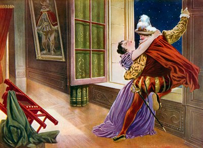 Les Huguenots, Act III scène v door William de Leftwich Dodge