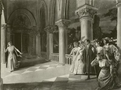 Lucia di Lammermoor, Act III scène vi door William de Leftwich Dodge