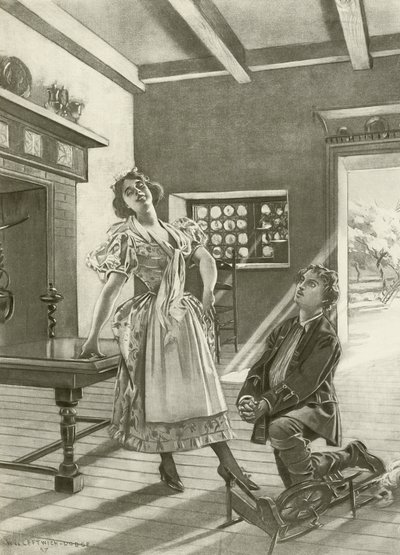 Marta, Act III scène vi door William de Leftwich Dodge