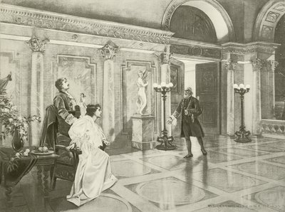 Mignon, Act III scène viii (gravure) door William de Leftwich Dodge