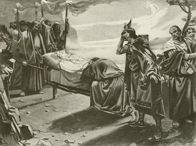 Tannhauser, Act III laatste scène door William de Leftwich Dodge