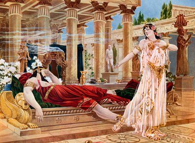 De koningin van Sheba, Act IV scène x door William de Leftwich Dodge