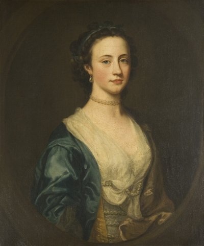 Portret van Miss Elizabeth Jesser door William Hoare