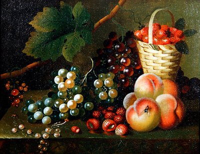 Een Stilleven van Fruit door William of Bath Jones