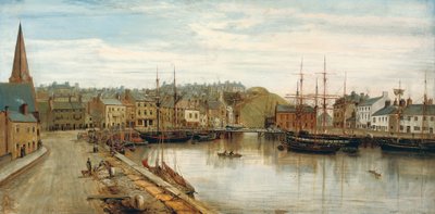 De oude haven, Maryport door William of Maryport Mitchell