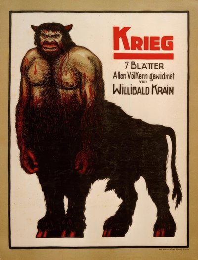 De oorlog door Willibald Krain