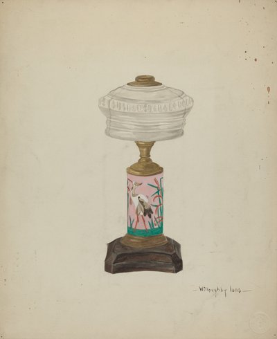 Lampvoet door Willoughby Ions