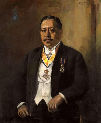Willem Martinus Godfried Schumann (1877-1952), Voorzitter van de Volksraad (1919-1925) door Willy Sluiter