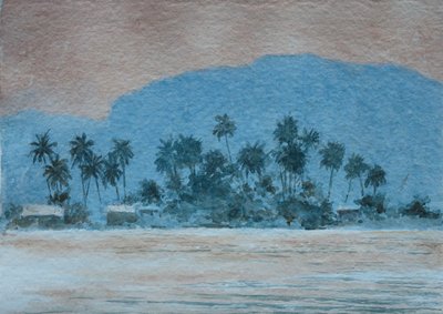 925 Avondlicht, Inle-meer door Wilson Clive