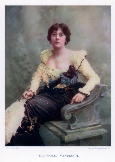Violet Vanbrugh, Engelse actrice, 1901 door Window and Grove
