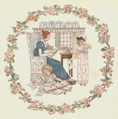 Mevrouw Leicesters School door Wingred Green