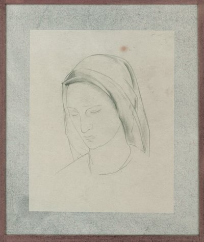 Studie voor St. Martin altaarstuk, ca. 1928 door Winifred Knights