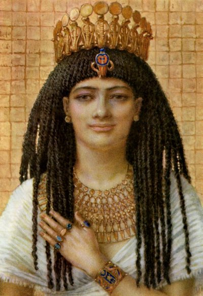 Mutnezemt, oude Egyptische koningin van de 18e dynastie, 14e-13e eeuw v.Chr., 1926 door Winifred Mabel Brunton