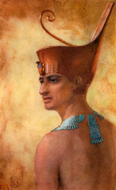 Pepi I, oude Egyptische farao van de 6e dynastie, 24e-23e eeuw v.Chr., 1926 door Winifred Mabel Brunton