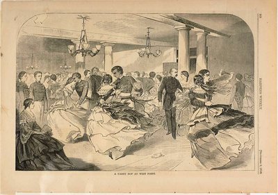 Een Cadet Hop op West Point door Winslow Homer